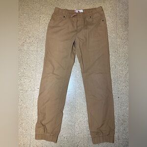 Levi’s Youth Boys Joggers Pull On Drawstring Elastic Waist Tan Beige‎ Sz XL